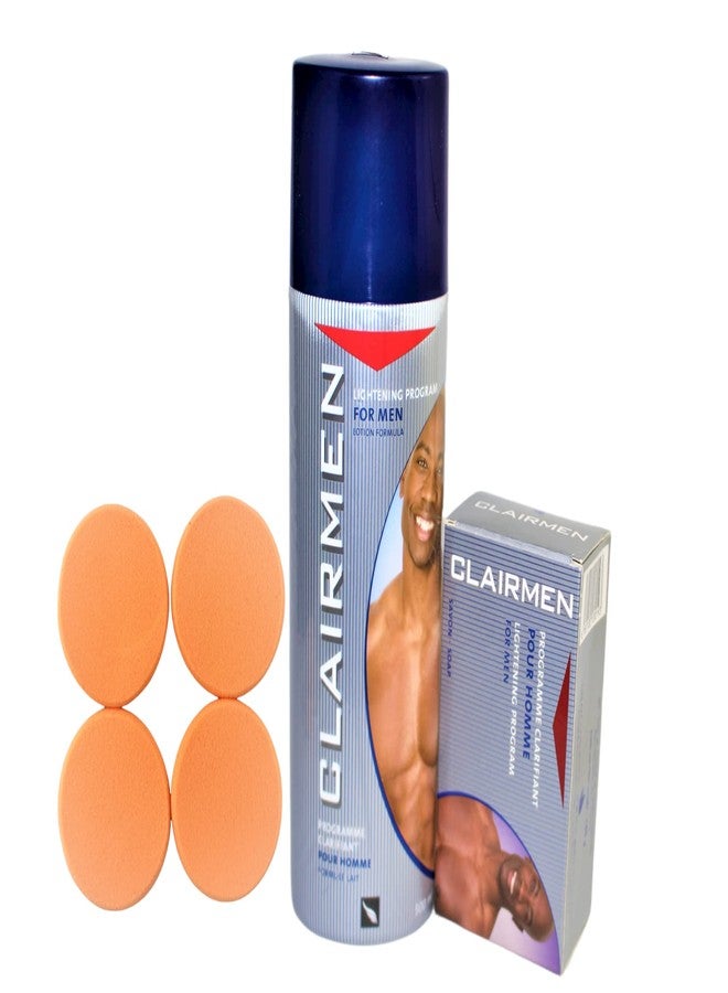 CLAIRMEN lightening Lotion 500ml and Soap 180g with 4 Exfoliating, cleansing Pads - Image 4